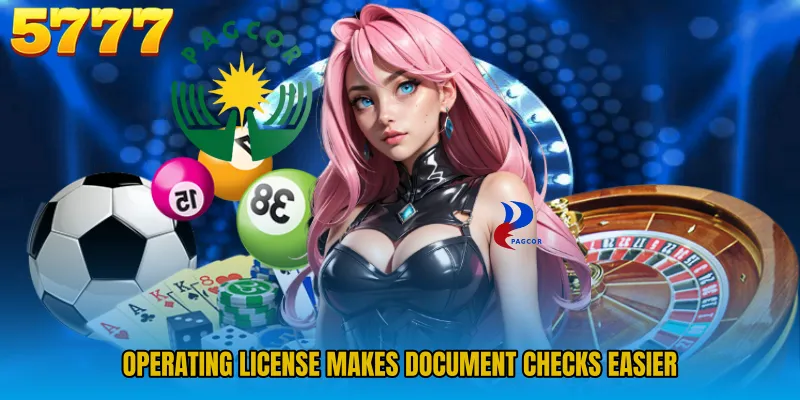 Operating License makes document checks easier